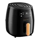 Russell Hobbs, Friggitrice ad aria XL 5 l, 7 funzioni cottura, no olio, calore uniforme, 1600 W, T° regolabile (80-200°C), spegnimento automatico, Satisfray Air Large, 26510-56
