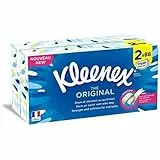 Kleenex Kleenex - Scatola per fazzoletti, 2 x 75 fazzoletti, 2 confezioni da 75 fazzoletti