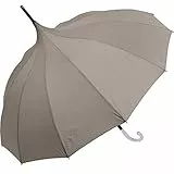 Doppler Ombrellone in fibra Flex AC Pagoda, beige., 100 cm