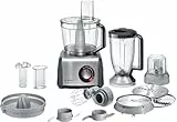 Bosch MultiTalent 8 Robot da Cucina Multifunzione Compatto - Oltre 50 Funzioni, 1250 W, Ciotola 3,9 l, Accessori per Tagliare, Macinare, Impastare, Grattugiare e Montare, Spremiagrumi e Frusta