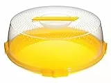 Cosmoplast Oasi Copritorta per Forno a Microonde, Plastica, 32 cm, Colori assortiti