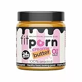 Fitporn | Burro di arachidi proteico Multipack 6x200g | Peanut Butter Proteico | 100% Arachidi senza zuccheri aggiunti | Burro di arachidi spalmabile (Cremoso)