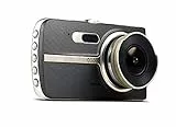 Technaxx Germany FullHD Car Dashcam Recorder Riconoscimento grandangolare dei segnali di velocità Avvisi di collisione frontale e abbandono della propria corsia Telecamera di monitoraggio TX-167