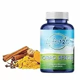 Life 120 - Orac Spice - Integratore combinato di spezie – Curcuma, Pepe, Cannella, Chiodi di garofano, azione Antiossidante, Zenzero, Origano, Regolarità Transito Intestinale – 240 compresse