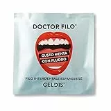 GELDIS® Filo Interdentale Espandibile Cerato Doctor Filo Geldis 100% Vegetale Morbido Versatile per Uso quotidiano - Filo interdentale Aromatizzato - 100% Riciclabile - 30 mt (Menta)