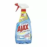 AJAX Detergente per vetri con pistola a spruzzo, Confezione da (4 X 500 ML)