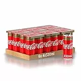 Coca-Cola Senza Caffeina – 24 Lattine da 330 ml, Tutto il Gusto di Coca-Cola Senza Caffeina, Lattina 100% riciclabile, Bevanda Analcolica