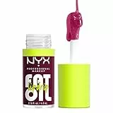 NYX Professional Makeup Olio Labbra Con Finish Brillante, Tonalità: That's Chic