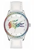 Lacoste Orologio Analogico al Quarzo da Donna con Cinturino in Pelle Bianco - 2000822