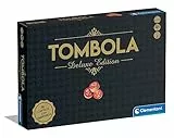 Clementoni- Tombola Deluxe Tavolo, Gioco di società per Tutta La Famiglia, Bingo con 36 Cartelle, Colore Italiano, 16800