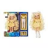 Rainbow High Delilah Fields-Bambola alla Moda Color Giallo-con albinismo e Occhiali-Include 2 Abiti Mix & Match con Accessori-per Bambini dai 6 ai12 Anni-da Collezionare, 578307EUC
