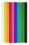Interdruk - Rotoli di carta crespa multiuso per lavoretti e decorazioni per bambini - Confezione da 10 rotoli (50 cm x 200 cm, 28 g/m2) - 10 colori assortiti