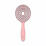 TB TOOLS FOR BEAUTY ILU LOLLIPOP CANDY - Spazzola districante per capelli secchi e bagnati (PINK)