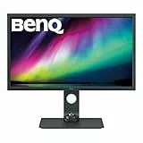 BenQ SW321C Photograpgher Monitor (tecnologia AQCOLOR, 32 pollici, 4K UHD, IPS, P3 Wide Color, ricarica USB-C, DP / HDMI, calibrazione hardware, altezza regolabile) Compatibile con MacBook