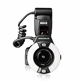 MEKE MK-14EXT-C E-TTL Macro LED Anello Flash con LED AF Assist Lampada per Canon EOS DSLR Camera