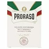 Proraso Balsamo Dopobarba Bianco per Pelli Sensibili, 100ml