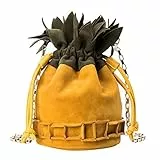 VALICLUD Borse A Tracolla Borsa con Coulisse Allananas Borsa a Secchiello con Catena a Forma di Ananas Borsa a Secchiello per Frutta Borsa Alla Moda per Borseperdonne