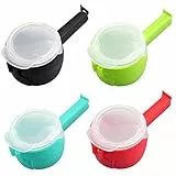aupawdy 4 pcs Clip Sigillante Alimentare Beccuccio Plastica per Sacchetti per Versare Semi Noci Biscotti