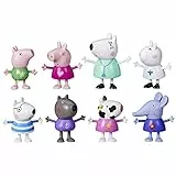 Peppa Pig, Confezione di Action Figure La Dottoressa Orso Polare Visita Peppa e i Suoi Amici, Giocattolo per età prescolare, Include 8 Action Figure, dai 3 Anni in su [Esclusivo Amazon]