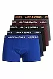 JACK&JONES Jacblack Friday Trunks 5 Pack Ltn Boxer, Multicolore, M Uomo