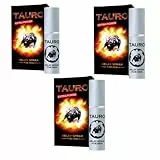 3x Tauro Ritardante Spray Extra Power 5ml + 3 Profilattici in omaggio, Gomma