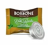 Caffè Borbone Don Carlo COMPOSTABILE, Miscela Oro - 100 Capsule, Compatibili con Macchine Lavazza