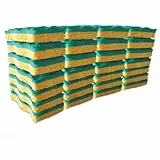 Vileda Glitter - Spugna per stoviglie in viscosa, antigraffio, assorbente, facile da pulire, confezione da 28, 19,0 x 15,0 x 24,0 cm