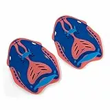 Speedo Unisex Adulto Biofuse Power Pagaie a mano, Blu flame/Fluro Tangerine/Pool Blu, L