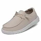 Hey Dude Wendy Slub Canvas, Mocassini Donna, Natural, 39 EU