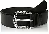 Diesel Cintura uomo BATERNO CINTURA cintura in vera pelle (Nero, 90 cm)