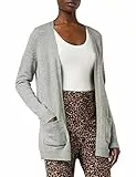 ONLY ONLLESLY L/S Open Cardigan Knt Noos Maglione, Grigio (Medium Grey Melange Medium Grey Melange), M Donna
