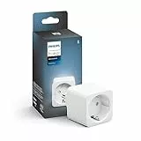 Philips Hue Smart Plug, Presa intelligente, Controllo Tramite Bluetooth, Compatibile con Alexa, Google Home e Apple HomeKit