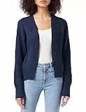 JACK & JONES Jjxx Jxnadia LS Fluffy Cardigan Knit Noos Maglione, Blazer Blu Marine, M Donna