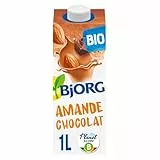 BJORG Lait d'amande chocolat - Biologique - 1 L