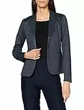 TOM TAILOR Le signore Blazer Slim Fit con motivo a cavallo del gallo 1021204, 24617 - Grey Houndtooth Check, XL