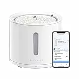 PETKIT EVERSWEET Solo 2 Fontana d'acqua per animali domestici, pompa senza fili, controllo tramite app, ultra silenzioso, modalità Smart/Normal/DND, erogatore d'acqua per cani e gatti-2L