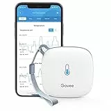 Govee WiFi Termometro Igrometro, Termoigrometro da interno con notifica APP Archiviazione dati Casa Camera da letto Frigorifero Cantina Garage Serra