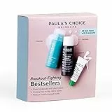 Paula's Choice Breakout-Fighting Bestsellers - con Acido Salicilico, Glicerina & Azelaico - Combatte Imperfezioni & Punti Neri, Minimizza Pori - Tutti i Tipi di Pelle - Formato Viaggio