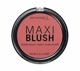 Rimmel London Fard in Polvere Maxi Blush, Powder Blush Rosa a Lunga Durata, Formato Maxi, 003 Wild Card, 9 g