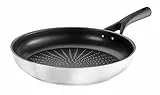 Pyrex Expert Padella di 24, Acciaio Inox _ altre aleacion, NeroYGrigio, 0. cm