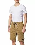 Urban Classics Pantaloncini Cargo con Coulisse Pantaloni Uomo, Sabbia Scuro, XXXXL