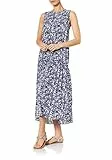 Goldenpoint Mare Donna Abito Lungo Smanicato Riviera, Colore Blu, Taglia S