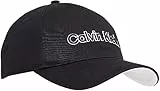 Calvin Klein Ricamo BB cap Coperchio, CK Black, OS Uomo