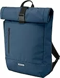 Moleskine Zaino Metro a Ribalta, Borsa Porta Pc Verticale, Zaino Porta Pc Per Laptop, Notebook, Ipad, Computer Fino a 15', Dimensioni 38 X 15 X 50 Cm, Blu Zaffiro
