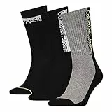 Calvin Klein Athleisure Sock 2, Calzini, Uomo, Nero (Black), Taglia unica