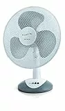 Ariete 847 Ventilatore da Tavolo, 3 velocità, Elica a 3 Pale, Funzione Oscillazione e Inclinazione, 40 W, Plastica, Bianco