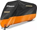Maizjok Telo Moto da Esterno Interno Telo Coprimoto Impermeabile Copri Moto 210D Poliestere Copertura Moto Universale per Scooter Vespa Motorino Motocicletta Motocross (245x105x125 cm) XL