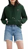 Levi's Standard Sweatshirt, Hoodie Donna, Darkest Spruce, S