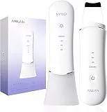 ANLAN Serie 5 Pulizia Viso Ultrasuoni, Skin Scrubber Ricaricabile Aspirazione Magnetica, 100% Corpo Impermeabile