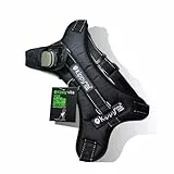 KIPPY - Pettorina ad H Cane Taglia Media con Tasca GPS Kippy EVO - Pettorina Anti Tiro Morbida Confortevole - Pettorina Cane H Impermeabile e Lavabile - Pettorina Antifuga Facile Da Indossare Taglia L